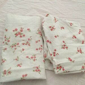 Shabby Chic Style , Cottage Style Floral Full Sheet Set